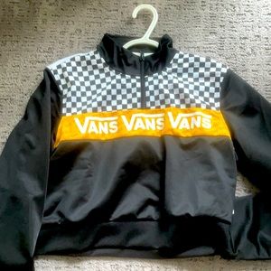 Vans cropped sweater size small